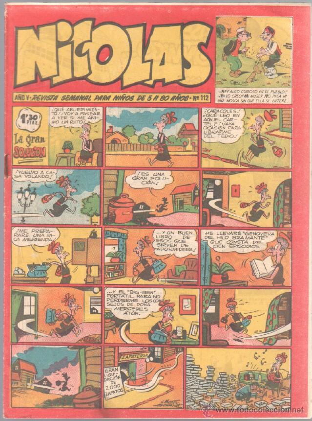 Tebeos: NICOLAS N&ordm; 112 ORIGINAL EDICIONES CLIPER 1948 - Foto 1