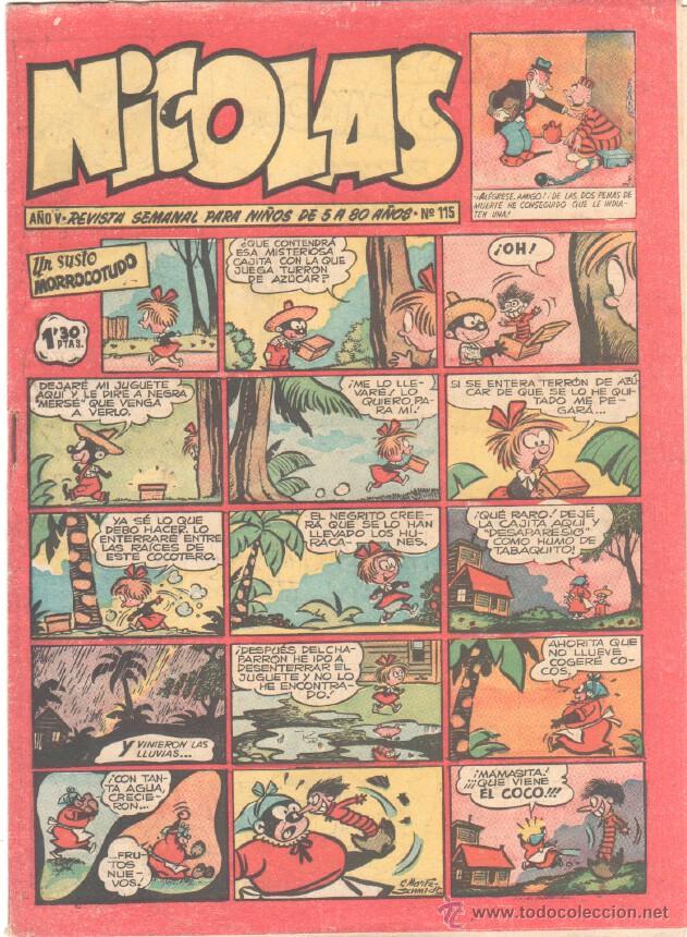 Tebeos: NICOLAS N&ordm; 115 ORIGINAL EDICIONES CLIPER 1948 - Foto 1