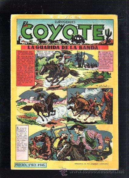 Tebeos: CURIOSIDADES EL COYOTE. LA GUARIDA DE LA BANDA. EDICIONES CLIPER - Foto 1