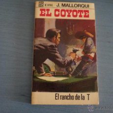 Tebeos: NOVELA DE:EL COYOTE,Nº61,AÑO 1968,DE J.MALLORQUI. Lote 49681456