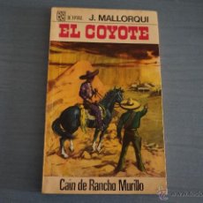 Tebeos: NOVELA DE:EL COYOTE,Nº98,AÑO 1968,DE J.MALLORQUI. Lote 49681491