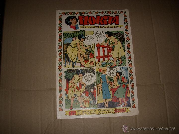 Tebeos: FLORITA N&ordm; 210, EDITORIAL CLIPER - Foto 1