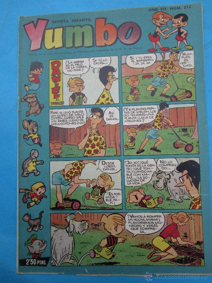 Tebeos: yumbo , numero 312 , ediciones cliper , original - Foto 1