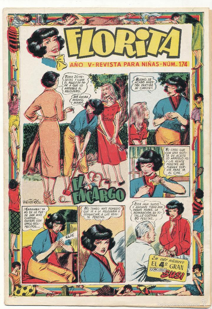 Tebeos: Florita n&ordm;  174. Cliper  1949. - Foto 1