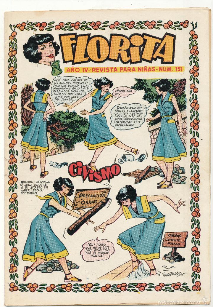Tebeos: Florita n&ordm;  151. Cliper  1949. - Foto 1