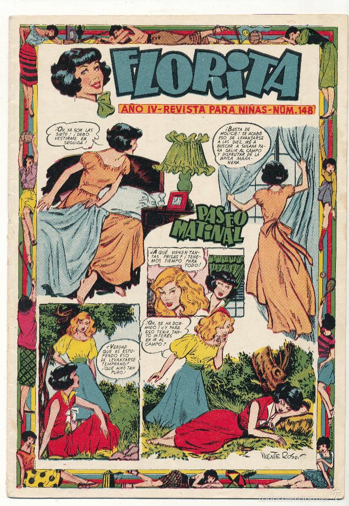 Tebeos: Florita n&ordm;  148. Cliper  1949. - Foto 1