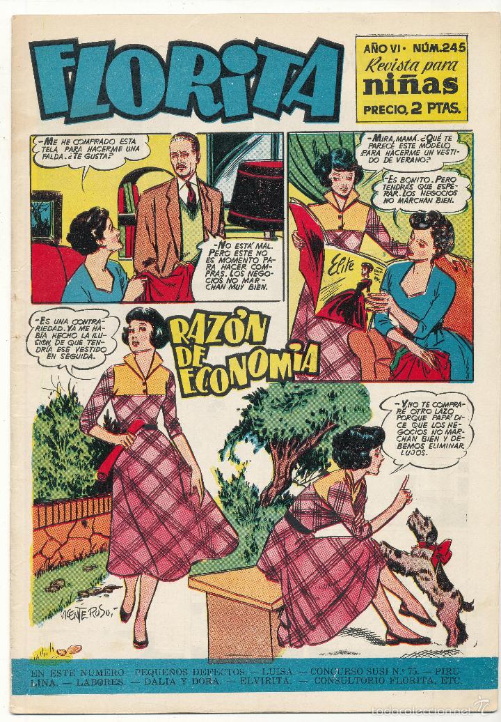 Tebeos: Florita n&ordm;  245. Cliper  1949. - Foto 1