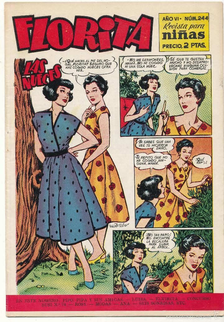 Tebeos: Florita n&ordm;  244. Cliper  1949. - Foto 1