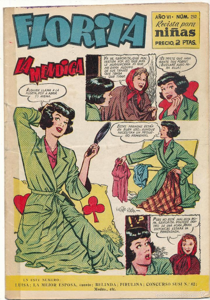 Tebeos: Florita n&ordm;  232. Cliper  1949. - Foto 1