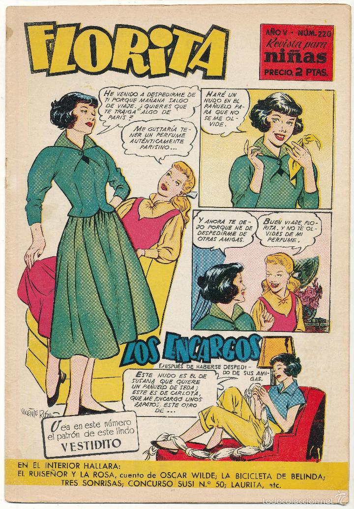 Tebeos: Florita n&ordm;  220. Cliper  1949. - Foto 1