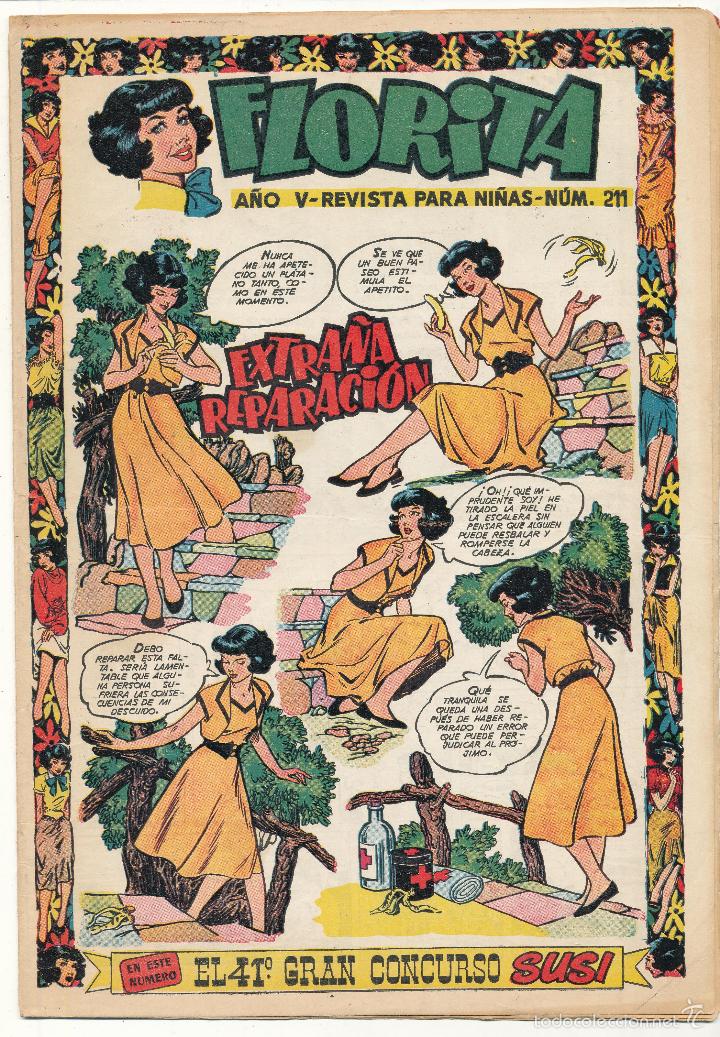 Tebeos: Florita n&ordm;  211. Cliper  1949. - Foto 1