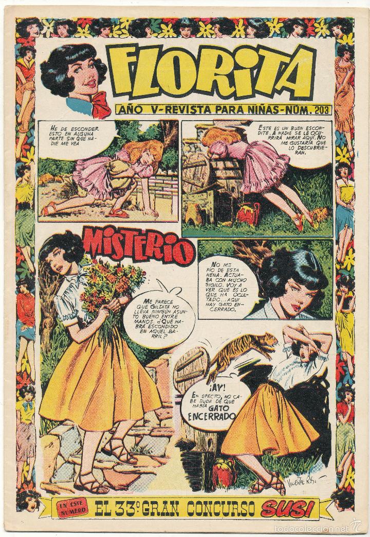 Tebeos: Florita n&ordm;  203. Cliper  1949. - Foto 1