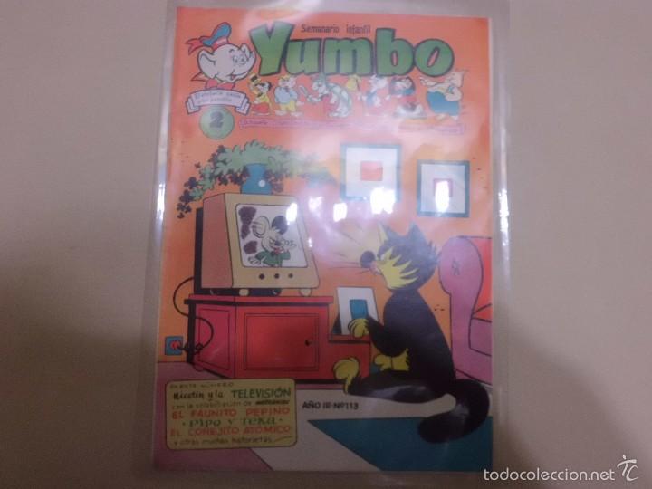 Tebeos: YUMBO N&ordm; 113 EDICIONES CLIPER - Foto 1
