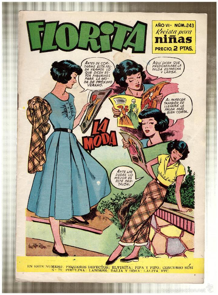 Tebeos: Florita n&ordm;  243. Cliper  1949. - Foto 1