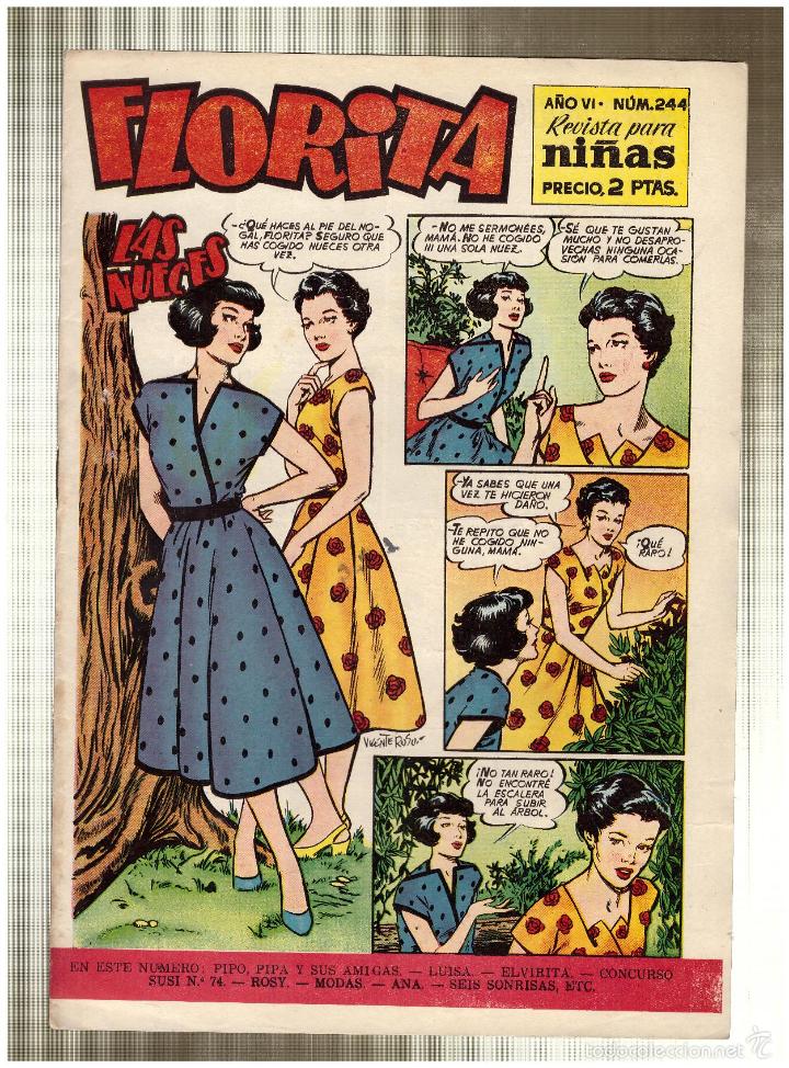 Tebeos: Florita n&ordm;  244. Cliper  1949. - Foto 1