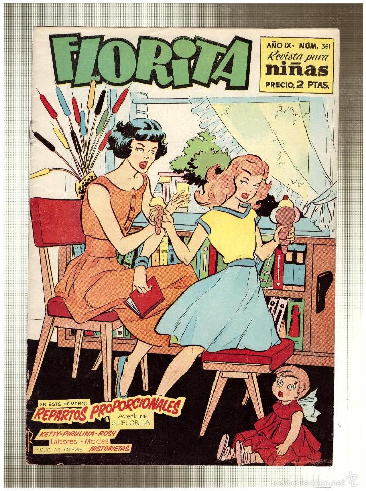 Tebeos: Florita n&ordm;  351. Cliper  1949. - Foto 1
