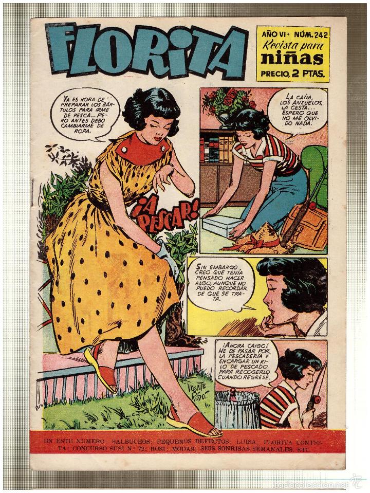 Tebeos: Florita n&ordm;  242. Cliper  1949. - Foto 1