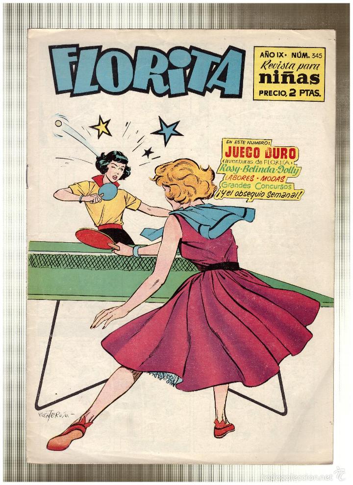 Tebeos: Florita n&ordm;  345. Cliper  1949. - Foto 1
