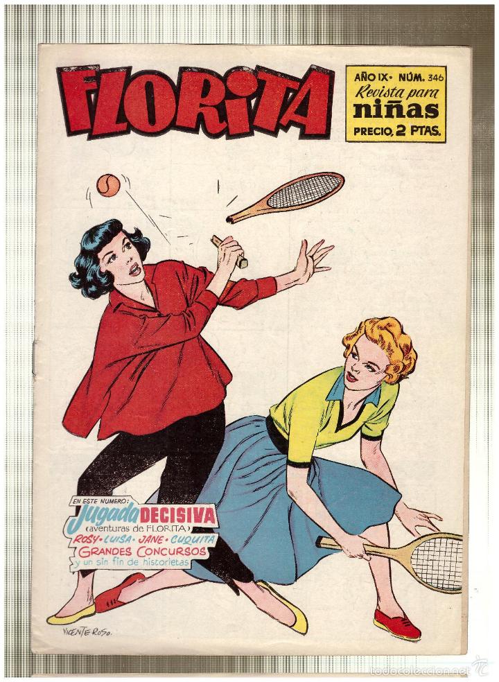 Tebeos: Florita n&ordm;  346. Cliper  1949. - Foto 1