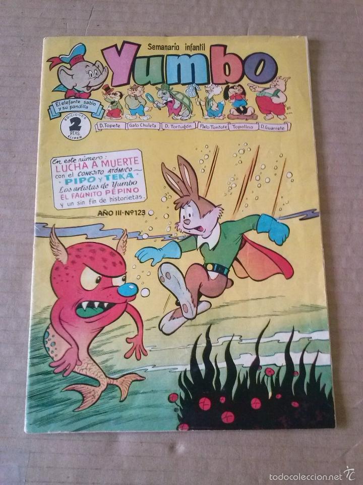 Tebeos: yumbo n&ordm; 123 - cliper -original -ta - Foto 1
