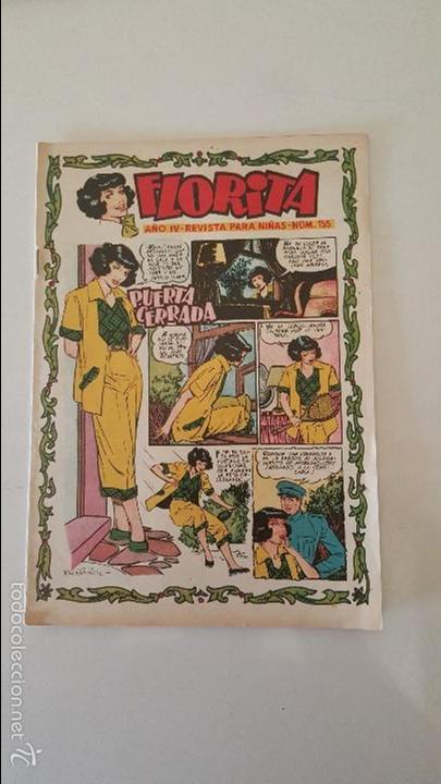 Tebeos: FLORITA   A&Ntilde;O IV  N&ordm; 155 - Foto 1