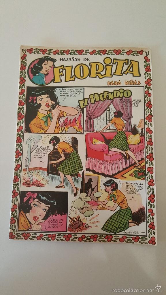 Tebeos: FLORITA HAZA&Ntilde;AS - EL INCENDIO - n&ordm; 101 - Foto 1