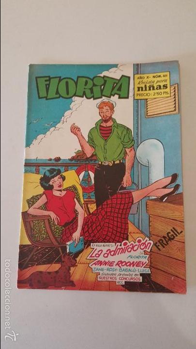 Tebeos: FLORITA   A&Ntilde;O X  N&ordm; 401 - Foto 1