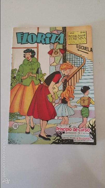 Tebeos: FLORITA   A&Ntilde;O X  N&ordm; 410 - Foto 1