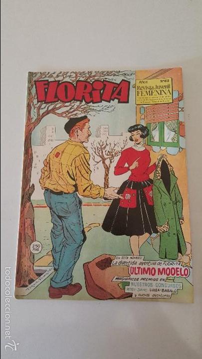 Tebeos: FLORITA   A&Ntilde;O X  N&ordm; 413 - Foto 1