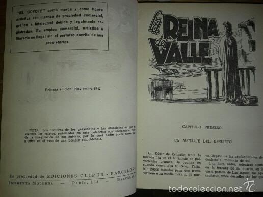 Tebeos: 24 tomos tebeo El Coyote 1947 - Foto 5