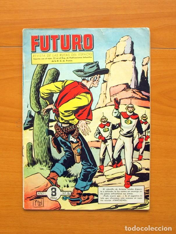 Tebeos: Futuro, n&ordm; 15 - Ediciones Cliper 1957 - Foto 1