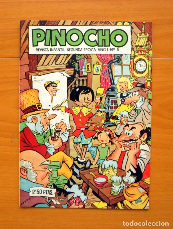 Tebeos: Pinocho - Ediciones Cliper 1957 - n&ordm; 5 - Foto 1