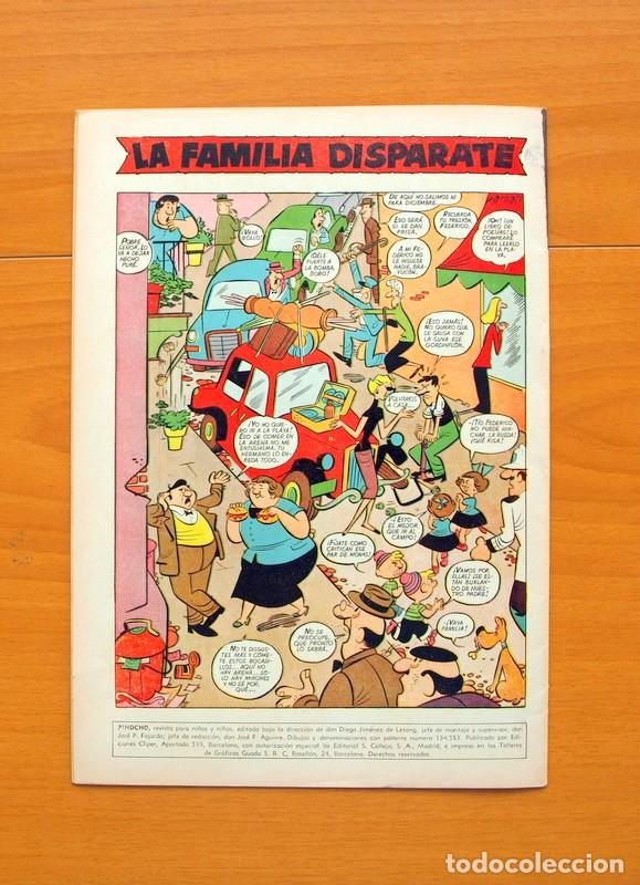 Tebeos: Pinocho - Ediciones Cliper 1957 - n&ordm; 5 - Foto 5