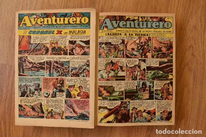 Tebeos: EL AVENTURERO ORIGINAL COMPLETA CLIPER 1 AL 38 - Foto 2