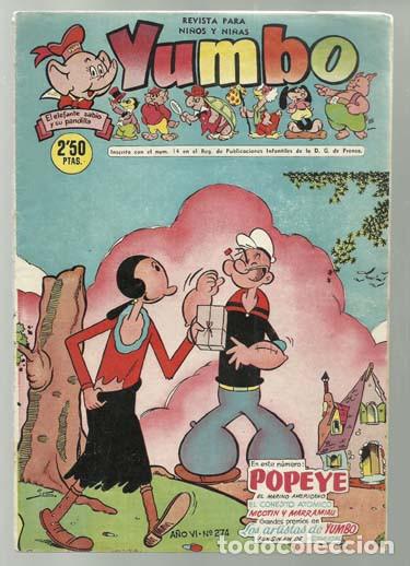 Tebeos: YUMBO 274, 1959, buen estado - Foto 1