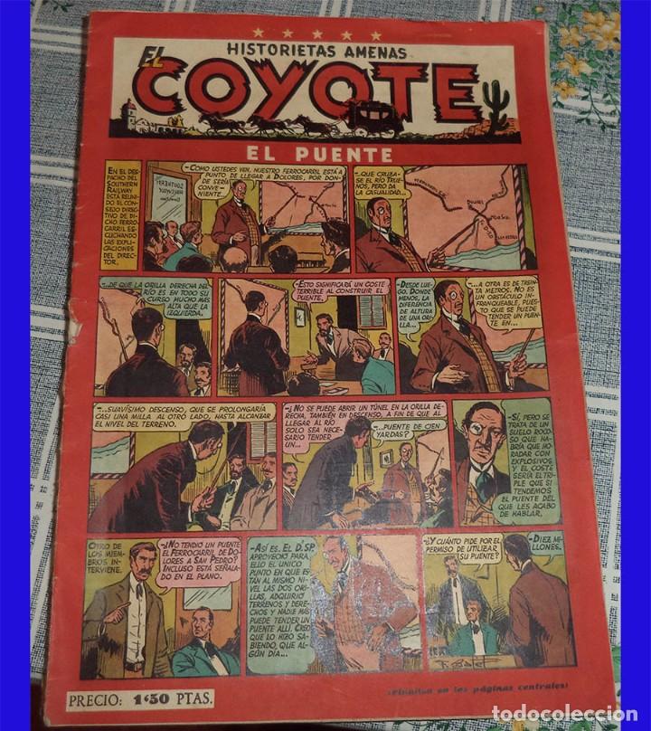 Tebeos: EL COYOTE 18 EL PUENTE CLIPPER ORIGINAL DE EPOCA - Foto 1
