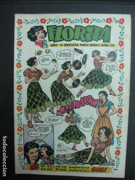 Tebeos: FLORITA N&ordm; 195. EDITORIAL CLIPER . - Foto 1