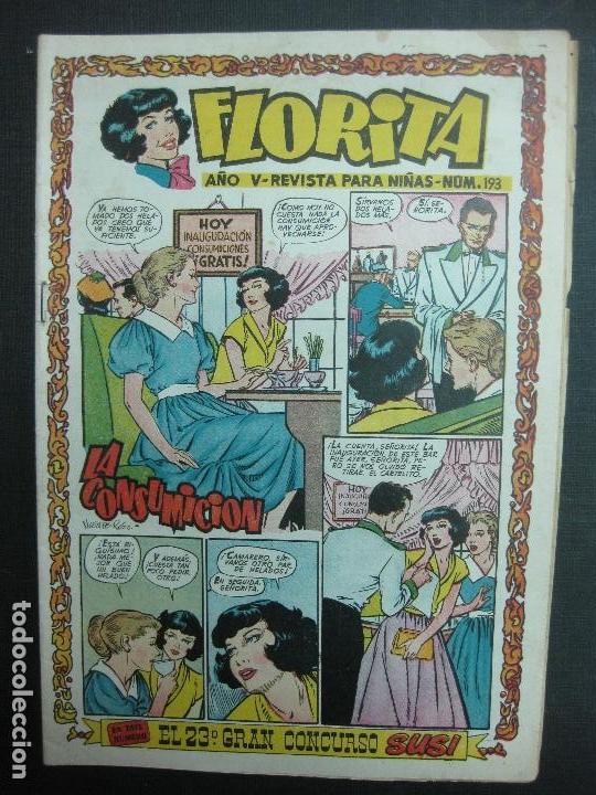 Tebeos: FLORITA N&ordm; 193. EDITORIAL CLIPER . - Foto 1