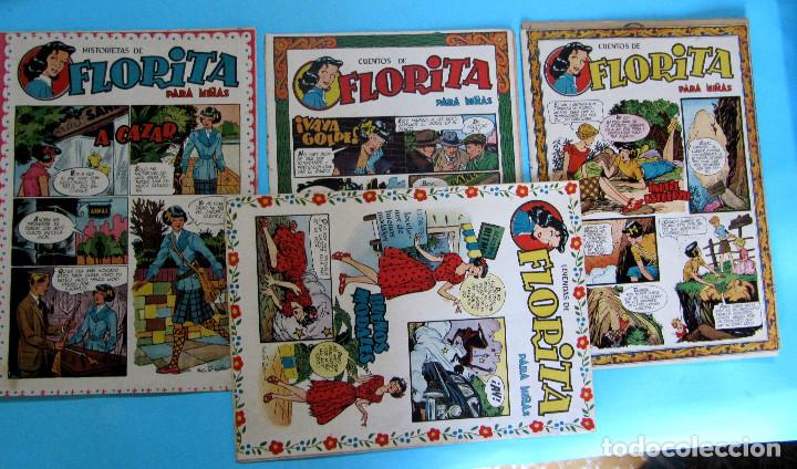 Tebeos: LOTE DE 10 TEBEOS DE FLORITA. EDICIONES CLIPER, 1950S. - Foto 2