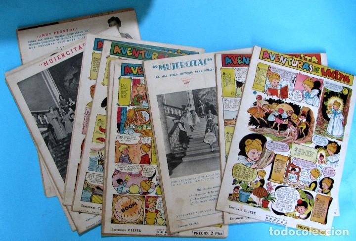 Tebeos: LOTE DE 10 TEBEOS DE FLORITA. EDICIONES CLIPER, 1950S. - Foto 4