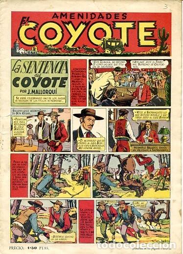 Tebeos: COMIC ORIGINAL EL COYOTE N&ordm; 3 EDITORIAL CLIPER - Foto 1