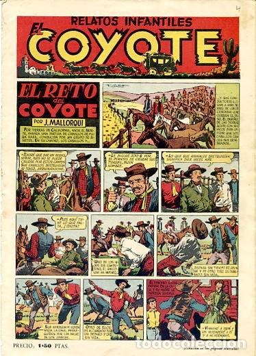 Tebeos: COMIC ORIGINAL EL COYOTE N&ordm; 4 EDITORIAL CLIPER - Foto 1