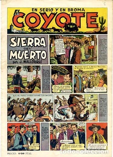 Tebeos: COMIC ORIGINAL EL COYOTE N&ordm; 8 EDITORIAL CLIPER - Foto 1