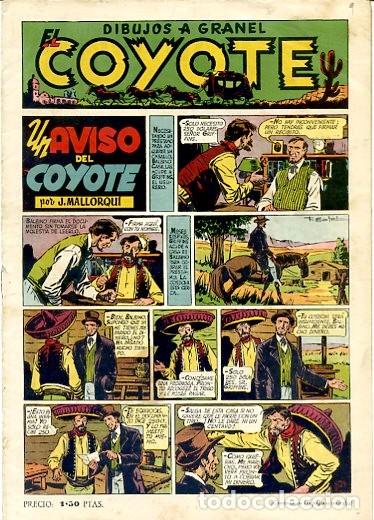 Tebeos: COMIC ORIGINAL EL COYOTE N&ordm; 9 EDITORIAL CLIPER - Foto 1