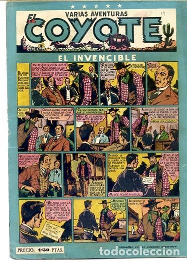 Tebeos: COMIC ORIGINAL EL COYOTE N&ordm; 19 EDITORIAL CLIPER - Foto 1