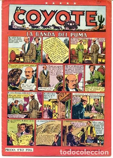 Tebeos: COMIC ORIGINAL EL COYOTE N&ordm; 22 EDITORIAL CLIPER - Foto 1