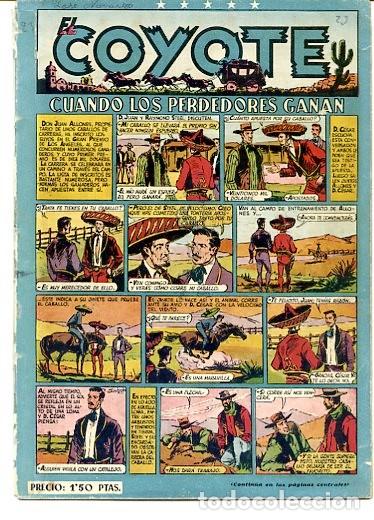 Tebeos: COMIC ORIGINAL EL COYOTE N&ordm; 23 EDITORIAL CLIPER - Foto 1