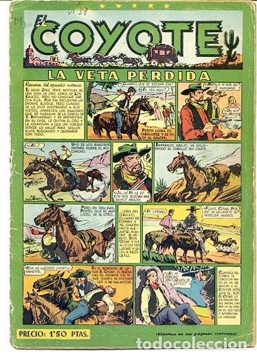 Tebeos: COMIC ORIGINAL EL COYOTE N&ordm; 39 EDITORIAL CLIPER - Foto 1