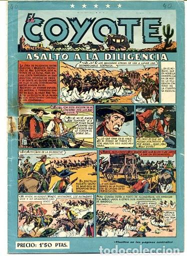 Tebeos: COMIC ORIGINAL EL COYOTE N&ordm; 40 EDITORIAL CLIPER - Foto 1
