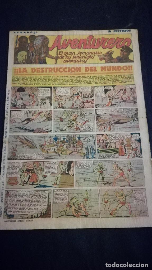 Tebeos: Comic tebeo semanario aventurero a&ntilde;o 1935 n&uacute;mero 8 - Foto 1